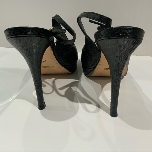 Pristine Cole Haan x Nike sling back peep toes - Picture 6 of 8